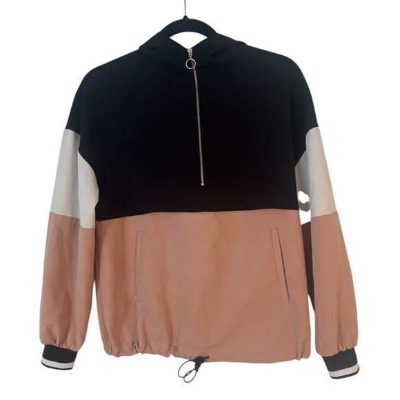 Zara Color Block Track Jacket - Picture 2 of 4
